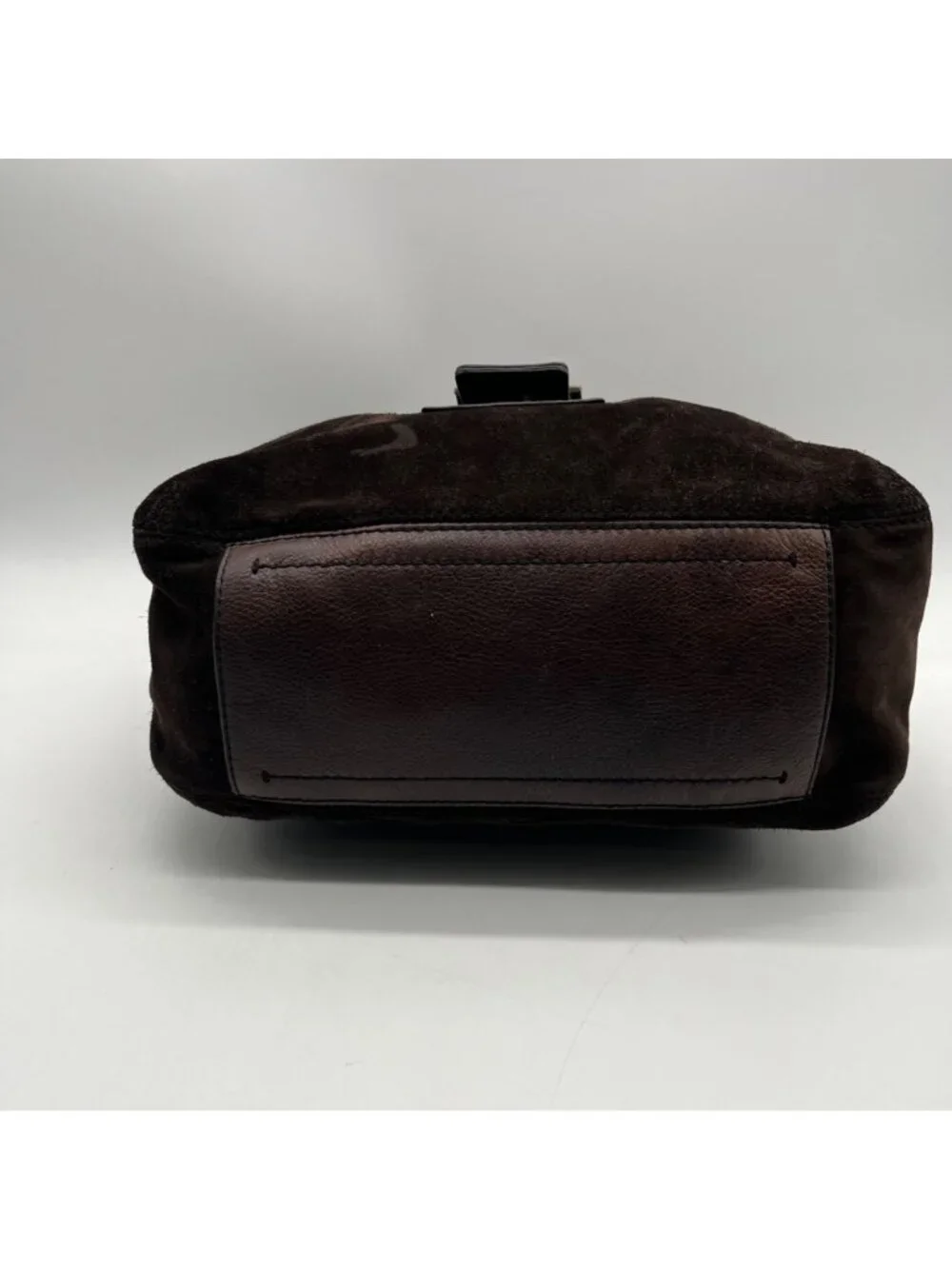 Banana Republic Chocolate Brown Suede Slouchy Hobo Bag